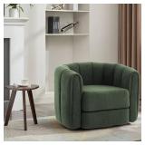 Modern Green Swivel Accent Chair - Retail: $269
