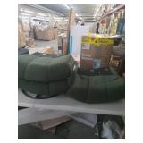 Modern Green Swivel Accent Chair - Retail: $269