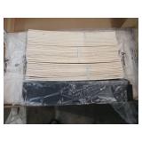 Queen Platform Bed Frame with Storage Drawers - Missing Hardware & Screws  - Retail: $379