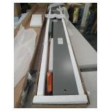 Modern Gray Twin Platform Bed - Support Slats NOT Included  - Retail: $245