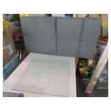 3-Piece Outdoor Sectional Sofa Set with Glass Table - Retail: $199