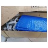 Large Metal Chicken Coop Walk-in Poultry Cage - Retail: $79