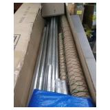 Large Metal Chicken Coop Walk-in Poultry Cage - Retail: $79