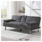 Vecelo Modern Convertible Futon Sofa - Retail: $259