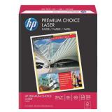 HP Premium Choice Paper - White - Letter A Size (8.5 in x 11 in) - 120 g/mï¿½ï¿½ - 32 lbs - 3000 sheet(s) plain paper - for Color LaserJet Pro M254  MFP M180  MFP M281; LaserJet Pro M104  MFP M1