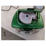 Sylvania SRCD211 Portable CD Boombox with AM/FM Radio, Retro Style, Green - Retail: $68