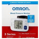 Wrist blood pressure monitor with 5.3\" to 8.5\" cuff; 60 memory storage. - Retail: $125