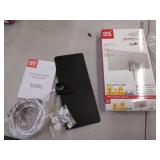 One For All 14503 Indoor Flat HDTV Antenna - Retail: $47