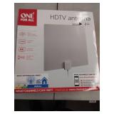 One For All 14551 Amplified Indoor HDTV Antenna - Retail: $79