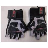 GoFit GF-EXTW-MED Xtreme Wrist-Wrap Gloves with Articulated Grip (Medium) - Retail: $32