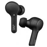 JVC New Gumy True Wireless Earbuds Headphones  Long Battery Life (up to 24 Hours)  Sound with Neodymium Magnet Driver  Water Resistance (IPX4) - HAA7T2B (Olive Black)  Compact - Retail: $70