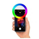 Bower RGB Phone Clip LED Light for Selfies  Makeup Apply  and More; White - Retail: $21