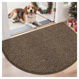GRASSWORX Half Circle Dirt Trapper Door Mat - Retail: $34