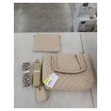 Amy Stran x AHDORNED Quilted Nylon Tote Set - Retail: $56