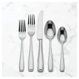 Lenox Stonecliff 42-Piece Stainless Steel Flatware Set - Retail: $399