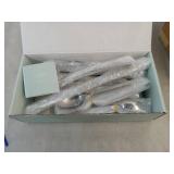 Lenox Stonecliff 42-Piece Stainless Steel Flatware Set - Retail: $399
