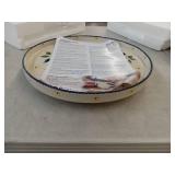 Temp-tations Floral Pattern Serving Platter - Retail: $34