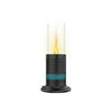 Fugoo F2INK01 Inferno Indoor/Outdoor Bluetooth Speaker and Real Flame Lantern  Black - Retail: $86