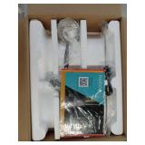 Fugoo F2INK01 Inferno Indoor/Outdoor Bluetooth Speaker and Real Flame Lantern  Black - Retail: $86