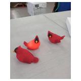 Red Cardinal Mini Bird LED Luminaries Set - Retail: $29