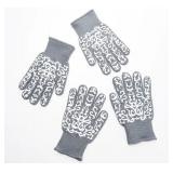 Decorative Pattern Heat Resistant Kitchen Gloves - 2 Pairs - Sz. Small - Retail: $12
