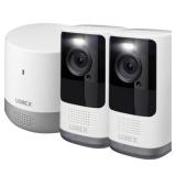 Lorex - 2K QHD WIRE-FREE SECURITY SYSTEM - White - Retail: $353