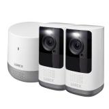 Lorex - 2K QHD WIRE-FREE SECURITY SYSTEM - White - Retail: $353