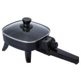 Brentwood SK-45 6-inch Non-Stick Electric Skillet with Glass Lid  Black - Retail: $58