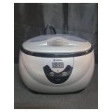 UKOKE Ultrasonic Jewelry & Retainer Cleaner Professional Ultrasonic Cleaner Machine for Dentures, Mouth Guards, Braces, Toothbrush Heads, Rings & Watches with Timer