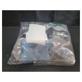 ELUTONG Men Non Slip Anti-Skid Socks 3 Pairs Tile Wood Floors Sticky Grips Ankle Socks for Yoga Pilates Workout Hospital