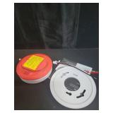 Kidde Hardwired Smoke Detector, 10-Year Battery Backup, Interconnectable, LED Warning Light Indicators, 20SA10