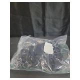 Stelle Leotard for Girls Toddler Ballet Leotards Dance Gymnastics Outfits with Bow Back (Black, 8 Years)