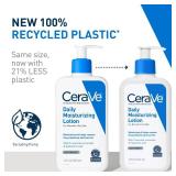 CeraVe Daily Moisturizing Lotion for Dry Skin, Body Lotion & Face Moisturizer with Hyaluronic Acid and Ceramides, Daily Moisturizer, Fragrance Free, Oil-Free, 19 Ounce