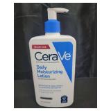 CeraVe Daily Moisturizing Lotion for Dry Skin, Body Lotion & Face Moisturizer with Hyaluronic Acid and Ceramides, Daily Moisturizer, Fragrance Free, Oil-Free, 19 Ounce