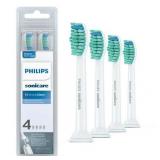 Philips Sonicare C1 Simplyclean - Genuine Replacement Electric Toothbrush Heads  White  4 Pack  One Year Supply  Hx6014/64