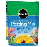 Miracle-Gro Moisture Control Potting Mix, For Container Plants, Protects against Over- and Under-Watering, 8 qt.