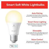 Sengled Alexa Light Bulb, S1 Auto Pairing with Alexa Devices, Warm Smart Light Bulbs, Bluetooth Mesh Smart Home Lighting, E26 60W Equivalent, 800LM, 1-Pack