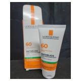 La Roche-Posay Anthelios Clear Skin Sunscreen Dry Touch SPF 60, Oil Free Sunscreen For Face, Oil Absorbing, Broad Spectrum SPF + Antioxidants, Non-Greasy, Oxybenzone Free, Travel Size