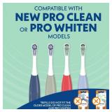 Spinbrush PRO Clean Replacement Heads, Electric Toothbrush Refills, Medium Bristles, 2 Count