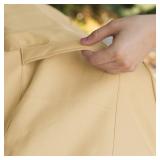 Classic Accessories Veranda Water-Resistant 66 Inch Square Patio Table & Chair Set Cover