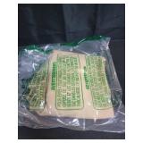 Dancina Leotard Classic Long Sleeve Modest Higher Neckline Full Front Lining Body Suit 8 Beige