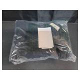 BTFBM Women Bodycon Maxi Dress Long Sleeve Back Slit Ruched Elegant Party Cocktail Formal Fall Wedding Guest Dresses(Black, X-Large)