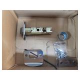 Kwikset Casey Interior Passage Door Handle, Lever For Closet and Hallway Doors, Reversible Non-Locking Handle Lever, Satin Nickel , with Microban Protection