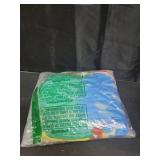 Hicarer 7 Pcs 60s 70s Hippie Costume Accessories Set Women Tie Dye Poncho Tassel Fringe Boot Covers Headband Bracelet Sunglasses Peace Sign Earring Necklace Outfits for Halloween (Hicarer-CKJO013)