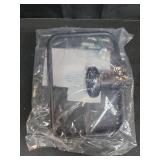 Delta Nicoli (1-Pack) Hand Towel Holder Matte Black Towel Racks for Bathroom Wall Square Towel Ring Holder for Bath Towel Hanger for Kitchen, Bathroom Accessories NIC46-MB