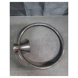 Delta Lahara (1-Pack) Hand Towel Holder Venetian Bronze Towel Racks for Bathroom Wall Round Towel Ring Holder for Bath Towel Hanger for Kitchen, Bathroom Accessories 73846-RB