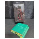 THERABAND Resistance Bands Set, Beginner Kit, Yellow, Red, Green, Non-Latex Elastic Bands for Exercise & Physical Therapy, Strength Training Bands for Upper & Lower Body Fitness