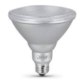 Feit Electric PAR38 LED Bulb, 120W Equivalent, Non Dimmable, 3000k Bright White, 1400 Lumens, 22 Year Lifespan, E26 Base, PAR38 Flood Light Bulb, CRI 90, Damp Rated, 1 Pack, PAR38DM/1400/930CA
