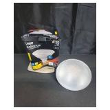 Feit Electric PAR38 LED Bulb, 120W Equivalent, Non Dimmable, 3000k Bright White, 1400 Lumens, 22 Year Lifespan, E26 Base, PAR38 Flood Light Bulb, CRI 90, Damp Rated, 1 Pack, PAR38DM/1400/930CA