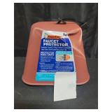 Thermwell Frost King FC2 Plastic Faucet Cover, Rectangular, Single, Dark Red